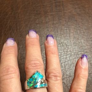 3 piece set - Turquoise sterling silver